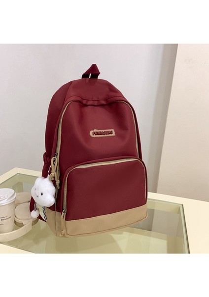 Kadınlar Için Okul Çantaları, Şık ve Rahat Sırt Çantaları, Ortaokul Öğrencilerinin Geniş Kapasiteli Kontrast Renkli Sırt Çantaları, Lise Öğrencilerinin Bilgisayar Çantaları (Yurt Dışından)