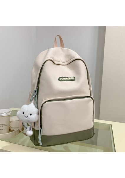 Kadınlar Için Okul Çantaları, Şık ve Rahat Sırt Çantaları, Ortaokul Öğrencilerinin Geniş Kapasiteli Kontrast Renkli Sırt Çantaları, Lise Öğrencilerinin Bilgisayar Çantaları (Yurt Dışından)