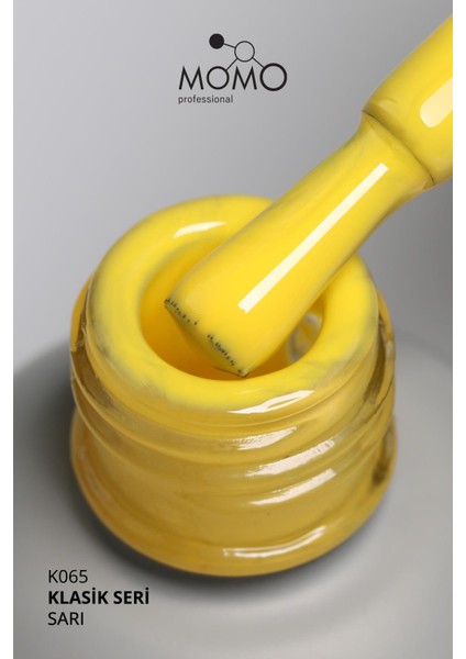 Kalıcı Oje K065, Sarı, 4 ml