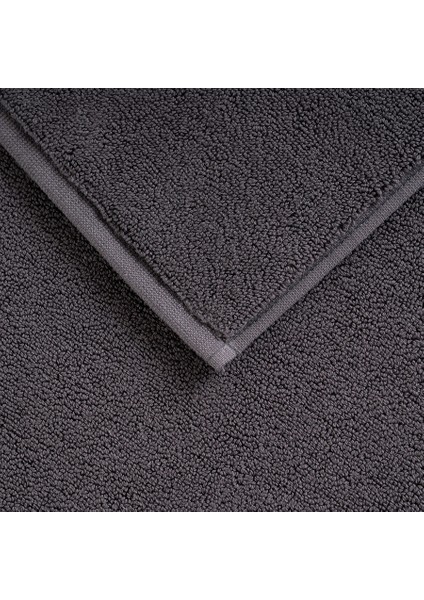 %100 Pamuk Banyo Paspası 60x110 cm Antrasit - Noa Serisi