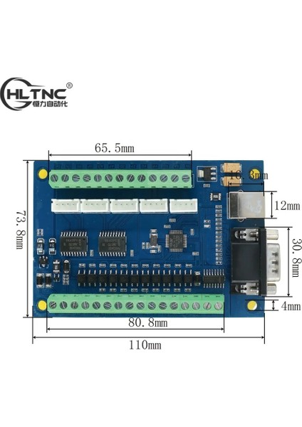 AN55890 Mach3 USB Motion Cnc Kontrol Kartı STB5100 Interface Board 5 Axis Dc 12-24V Cnc Step Motor Sürücü Kartı indirimleri