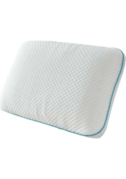 Tekno Trust Visko Boyun Destekli Ortopedik Yastık Tombul Visco Yastık - 59X39X13 cm Beyaz Pamuk Polyester 59 x modelleri