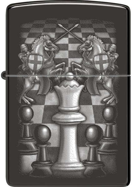 Chess Design Ebony Çakmak