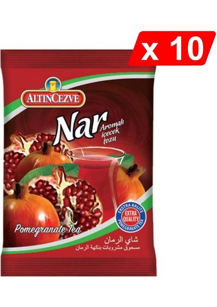 Nar Aromalı Içecek Tozu 250 gr - 10LU Paket