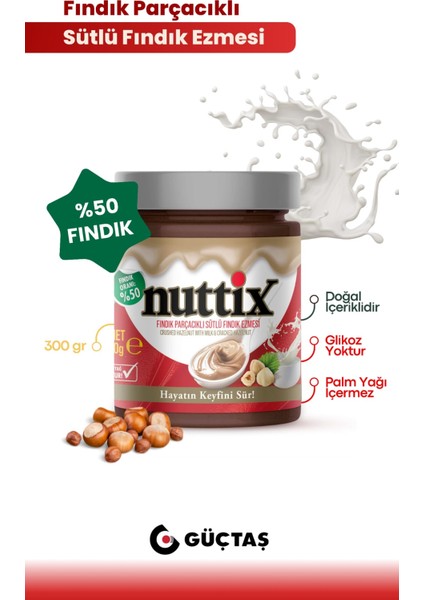 Nuttix Fındık Kreması 300 gr