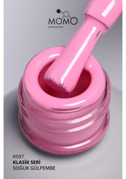 Kalıcı Oje K097, Soğuk Gülpembe, 4 ml