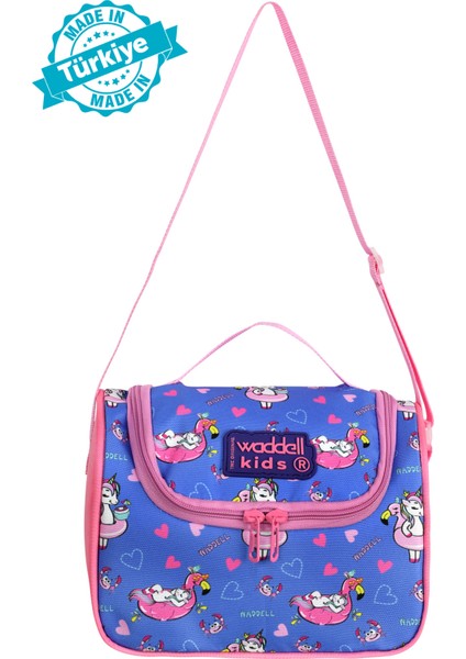 Waddell Flamingo Desenli Unicorn Termal Beslenme Çantası