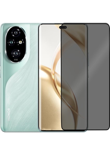 Honor 200 Pro 3D Privacy Gizlilik Filtreli Tam Kaplayan Tempered Cam - AL3125