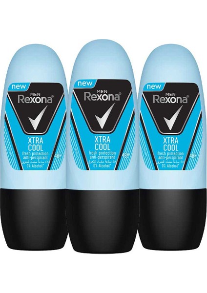 Men Erkek Roll On Deodorant Xtra Cool 20 ml x3