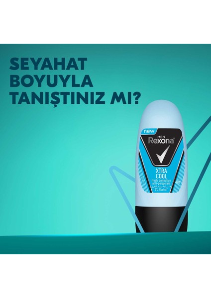Men Erkek Roll On Deodorant Xtra Cool 20 ml x3