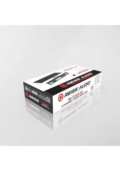 RS-T5100.5H 5 Kanal Hibrit Oto Amfi 4X80W+400W Rms