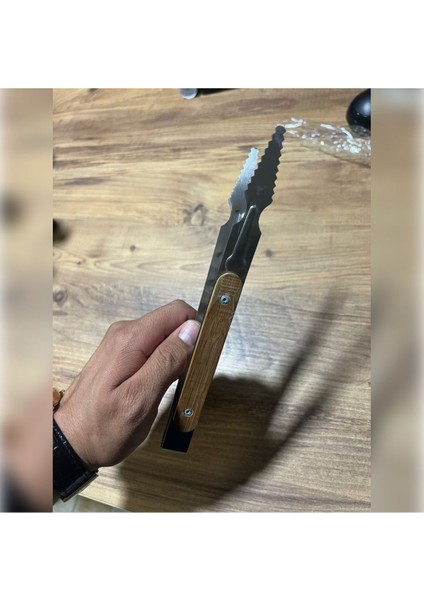 Ahşap Saplı Nargile Maşası