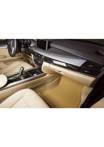 Ford Focus 3 3D Havuzlu Paspas 2010-2015 Bej