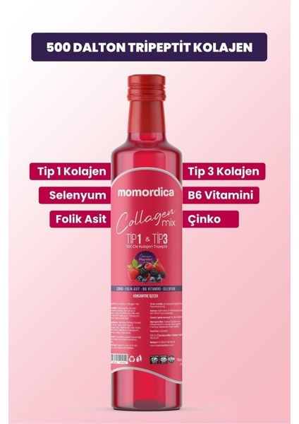 Collagen Mix - Tripeptit Kolajen (500 Dalton)- 250 ml