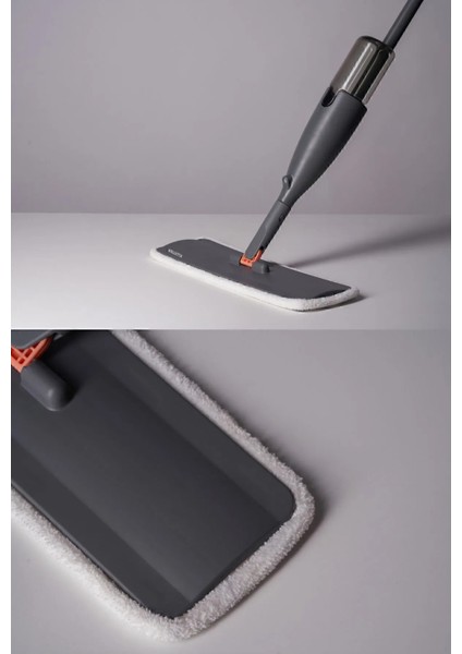 Tarantino Sprey Mop 360 Derece Dönen Su Püskürtmeli Spray Mop 4 Adet Mikrofiber Mop Bez fırsatları