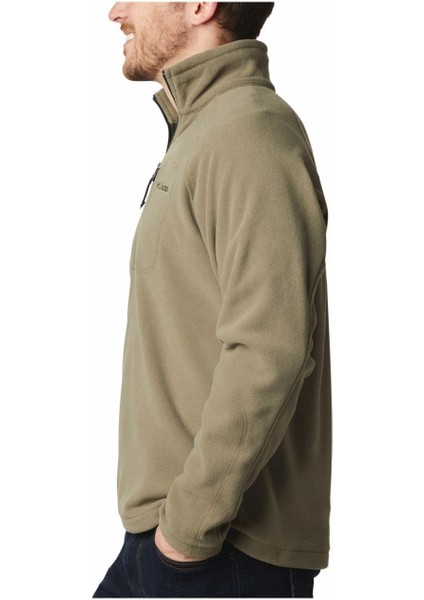 Fast Trek Iıı Yarım Fermuarlı Erkek Polar Taş Yeşili XM6410-398 modelleri