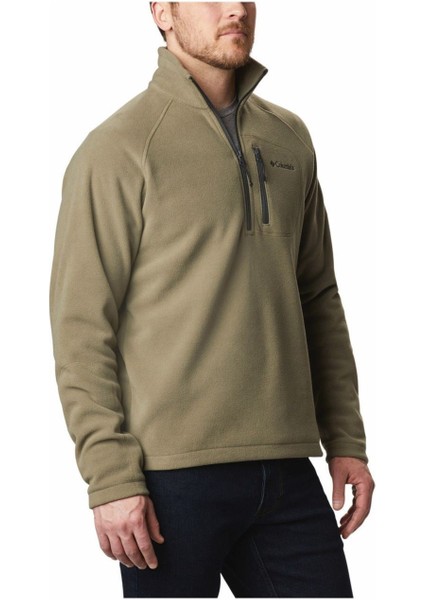 Fast Trek Iıı Yarım Fermuarlı Erkek Polar Taş Yeşili XM6410-398 fırsatları