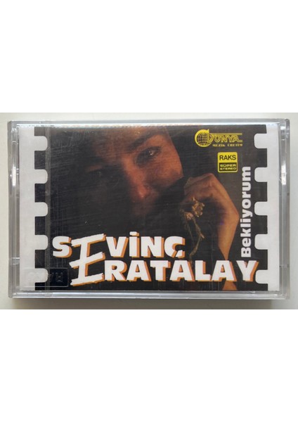 Yeni Dünya Müzik Sevinç Eratalay Bekliyorum Kaset (Jelatininde Orjnal Sıfır Dönem Kağıt Baskı Kaset)