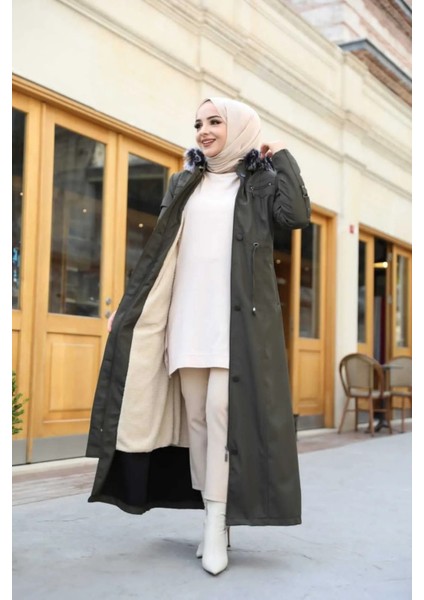 Içi Tamamen Kürklü Su ve Rüzgar Geçirmez Battal Beden Spor Defile Büyük Beden Pardesü Mont fiyatları