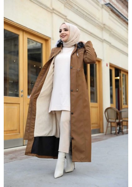 Içi Tamamen Kürklü Su ve Rüzgar Geçirmez Battal Beden Spor Defile Büyük Beden Pardesü Mont modelleri