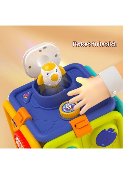 Montessori Yamaca Erken Eğitim Kutusu Hexahedral Radish Bebek Sesel Kağıt Kağıt Rengi Iyi Oyun (Yurt Dışından)