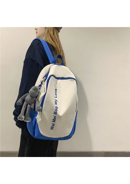 Okul Çantası Kadın 2024 Yeni Küçük Lise Lisesi Öğrenci Lisesi Öğrencisi Büyük Kapacitet Ateş Paketi Erkek (Yurt Dışından) fiyatları