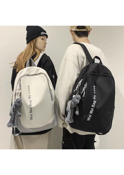 Okul Çantası Kadın 2024 Yeni Küçük Lise Lisesi Öğrenci Lisesi Öğrencisi Büyük Kapacitet Ateş Paketi Erkek (Yurt Dışından) modelleri