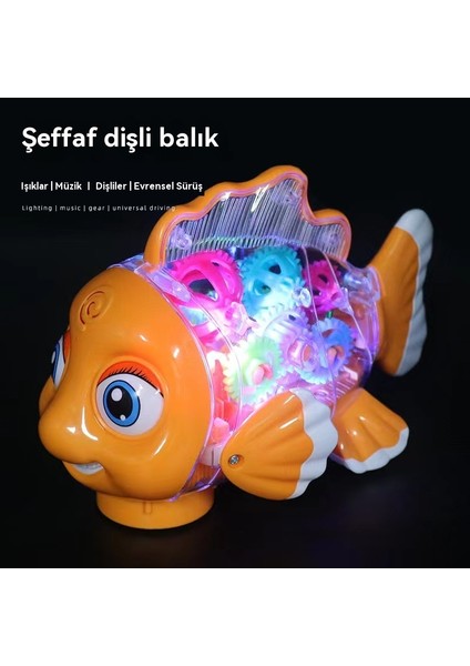 Elektrik Açık Alet Balık Işık Müzik Evrensel Çocukların Simülasyonu Küçük Hayvan Oyuncağı (Yurt Dışından) indirimleri