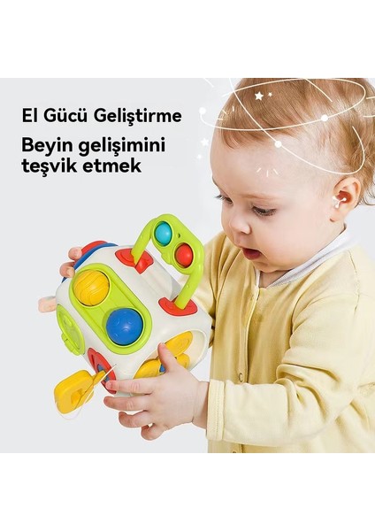 Çocukların Oyuncakları, Polihedral Meşgul Toplar, Satranabilir Oyuncaklar, Montessori Ilk Eğitim Manhattan Topları, 0-3 Elle Toplama Toplar (Yurt Dışından) fiyatları