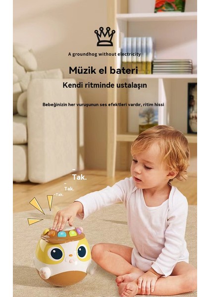 Çocukların Ilk Eğitimlerinin Çoğunluklu Müzik Çarpıştırması, 0-1 Yaşındaki Oyuncak Oyuncağı. (Yurt Dışından)