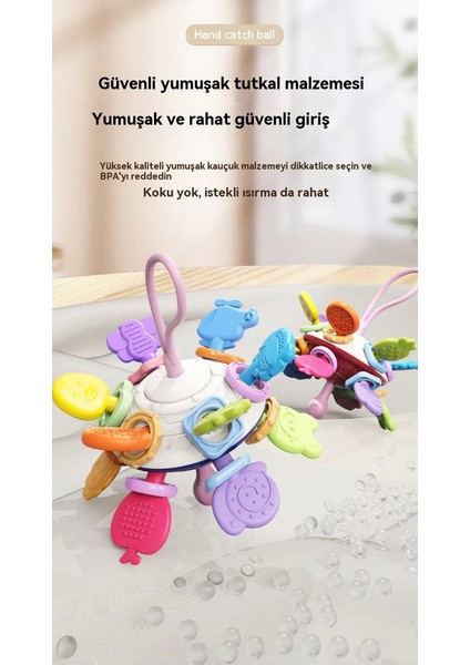 Manhattan Elleri Toplu Bebek Oyunu 0-1 Yaşlı Puzzle Erken Eğitim Bebek 3-6 Ay Grasp Eğitim 4 Gum Çöpü (Yurt Dışından)