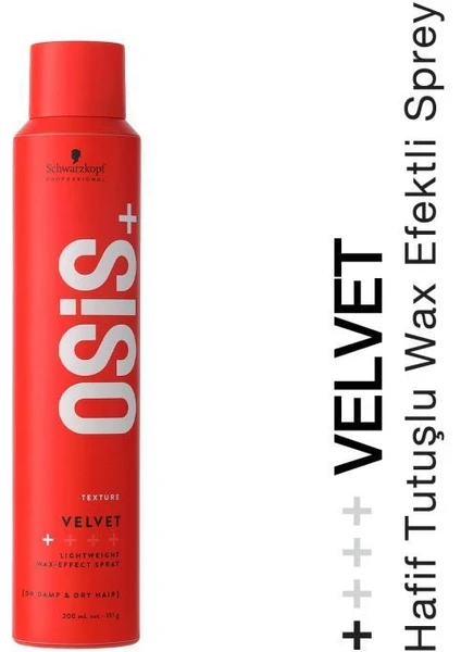 Velvet Sprey 200ML | Ultra Hafif Wax Etkisi, Kadifemsi Görünüm ve Parlaklık