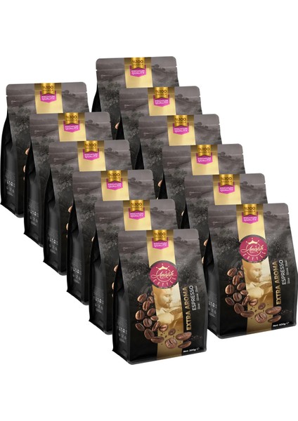 12x500GR Extra Aroma Espresso Kahve (Chemex Öğütme) | Arabica