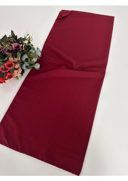 H Desen Jakar Şal Bordo JSL1806