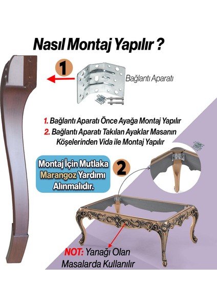 Sütun Masa Dresuar Ayağı 77 cm Plastik Ayak Ahşap Desenli Mutfak Yemek Masası Mobilya Ayakları