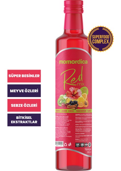 Red Mix Superfood Complex 250 ml