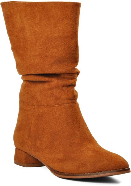 K04 Taba Süet Kadın Bot