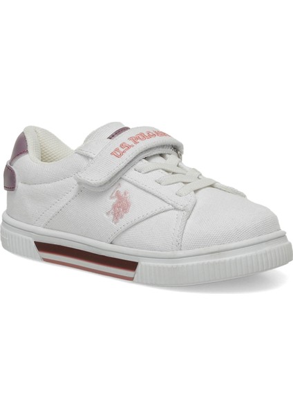 U.S. Polo Assn. U.S. Polo Assn. Kepa 4Fx Beyaz Kız Çocuk Sneaker