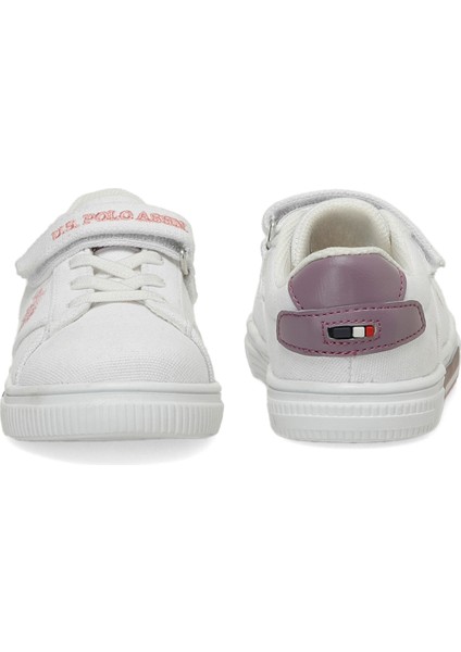 U.S. Polo Assn. U.S. Polo Assn. Kepa 4Fx Beyaz Kız Çocuk Sneaker