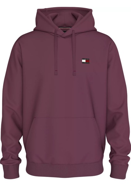 Erkek Tjm Reg Badge Hoodıe Ext Sweatshirt