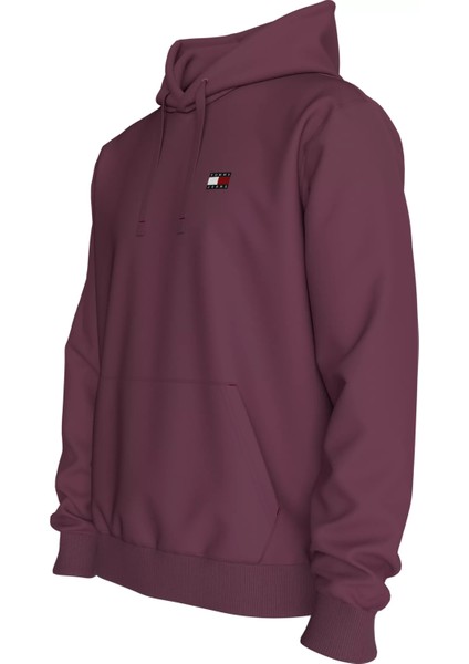 Erkek Tjm Reg Badge Hoodıe Ext Sweatshirt