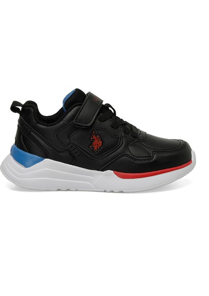 Inter Jr 4Pr Siyah Erkek Çocuk Sneaker
