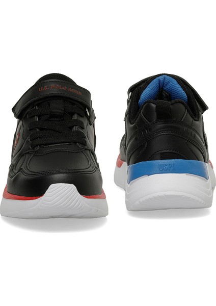 Inter Jr 4Pr Siyah Erkek Çocuk Sneaker