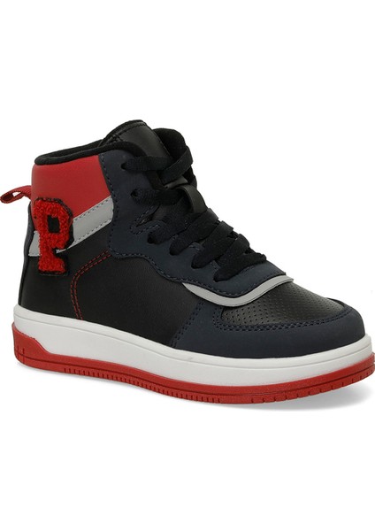 Polaris Patch.P4Pr Lacivert Erkek Çocuk High Sneaker