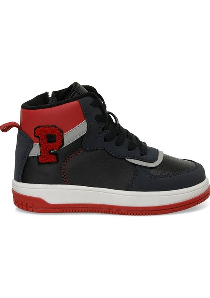 Polaris Patch.P4Pr Lacivert Erkek Çocuk High Sneaker