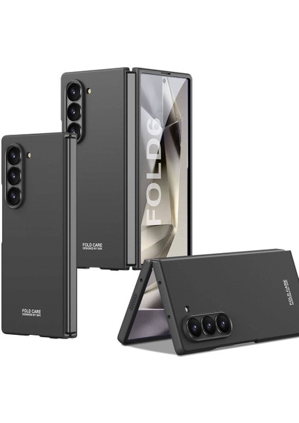 Lyon Tech Galaxy Z Fold 6 Kılıf Zore Sert Kıpta Kapak