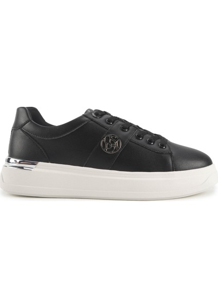 Also 4Pr Siyah Kadın Sneaker