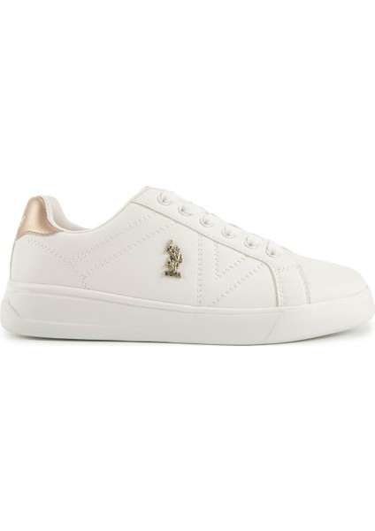 U.S. Polo Assn. Exxy 4Pr Beyaz Kadın Sneaker