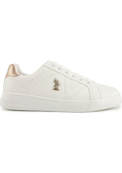 U.S. Polo Assn. Exxy 4Pr Beyaz Kadın Sneaker