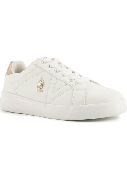 U.S. Polo Assn. Exxy 4Pr Beyaz Kadın Sneaker